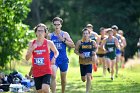 XC Wheaton & Babson  Wheaton College Men’s Cross Country compete at the 9th Annual Wheaton & Babson Season Opener on the Mark Coogan Course at Highland Park in Attleboro, Mass. - Photo By: KEITH NORDSTROM : Wheaton, XC, Cross Country, 9th Annual Wheaton & Babson Season Opener